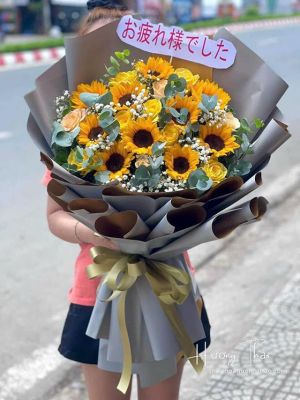 HB013 - Bó hoa hướng dương