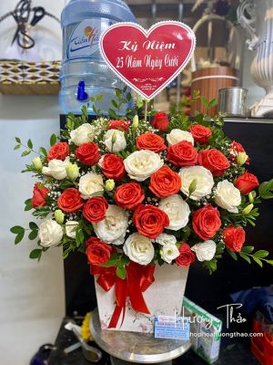HG003 - Giỏ hoa tình yêu