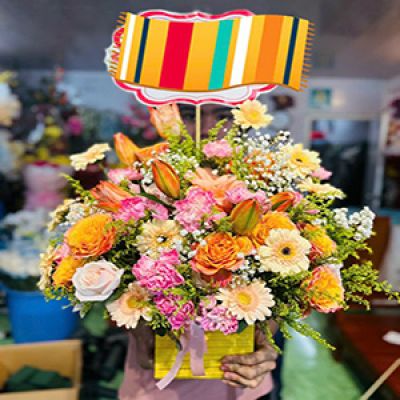 Dịch vụ hoa tươi xã Tân Tiến La Gi Bình Thuận