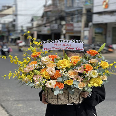Dịch vụ hoa tươi phường Quỳnh Mai Hai Bà Trưng Hà Nội