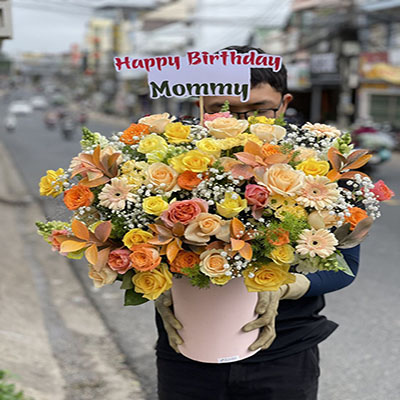 Dịch vụ hoa tươi phường Quỳnh Lôi Hai Bà Trưng Hà Nội