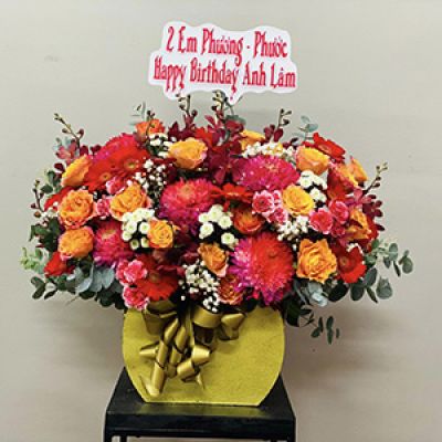 Shop hoa tươi xã An Hiệp Ba Tri Bến Tre 