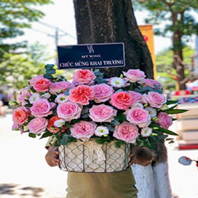 Shop hoa tươi xã An Thới Mỏ Cày Nam Bến Tre 