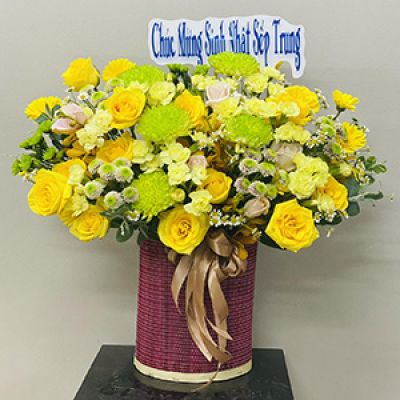 Shop hoa tươi xã Hưng Nhượng Giồng Trôm Bến Tre 