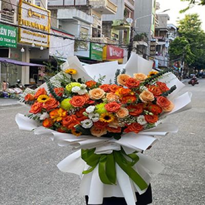 Shop hoa tươi xã C 