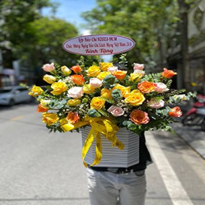 Dịch vụ hoa tươi xã Lê Minh Xuân Bình Chánh 